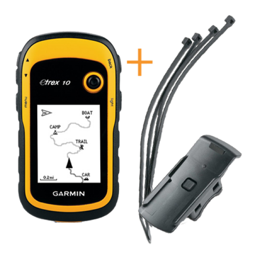 Garmin eTrex 10 - fietspakket