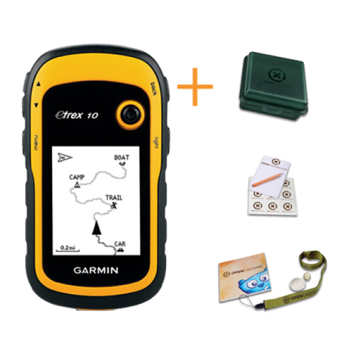 Garmin eTrex 10 - Geocaching kit